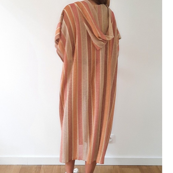 NWT Free People x Sundress Blake Knit Poncho Z77-1